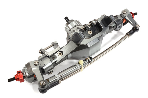 Complete Billet Machined T13 Front Axle for Axial 1/10 SCX-10 Dingo Honcho Jeep