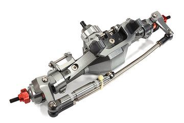 Complete Billet Machined T13 Front Axle for Axial 1/10 SCX-10 Dingo Honcho Jeep