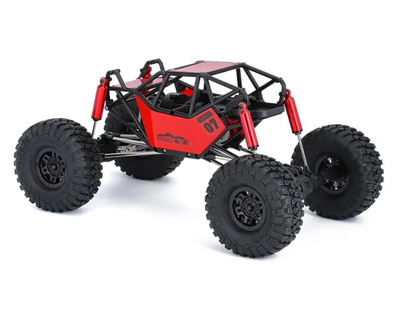 1/10 Scale RC Rock Bouncer Chassis Kit w/ Tires & Wheels (No Electronics) | Trail Racer 4WD Scale ARTR