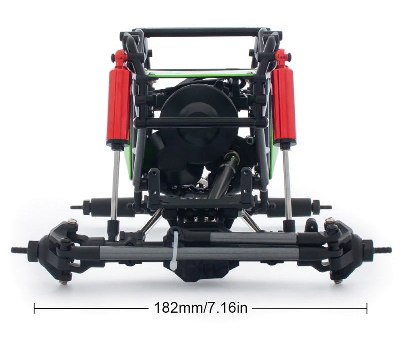 1/10 Scale RC Rock Bouncer Chassis Only Kit (No Electronics) | Trail Racer 4WD Scale ARTR