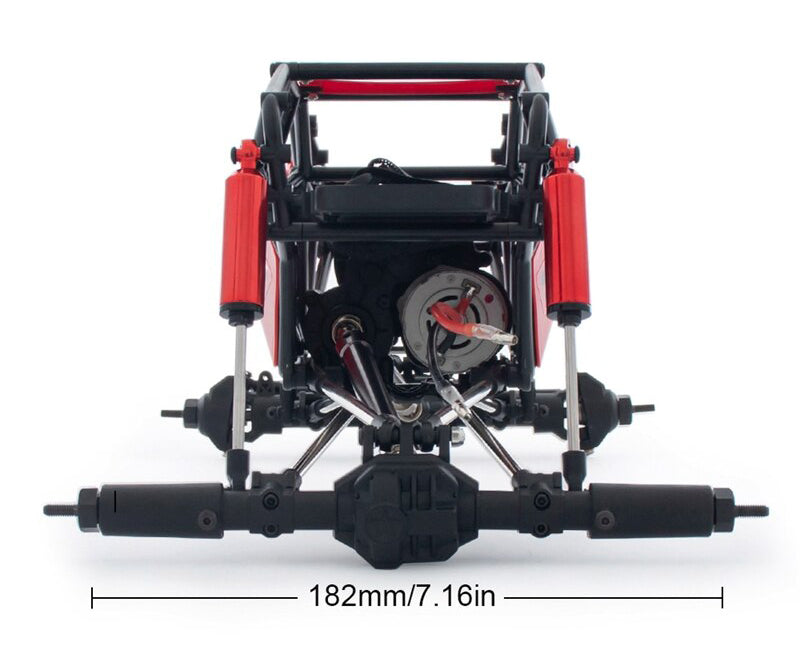 1/10 Scale RC Rock Bouncer Chassis Only Kit (No Electronics) | Trail Racer 4WD Scale ARTR