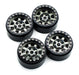 1.9 Size Billet Machined Alloy Wheel (4) for 1/10 Scale Off-Road Crawler