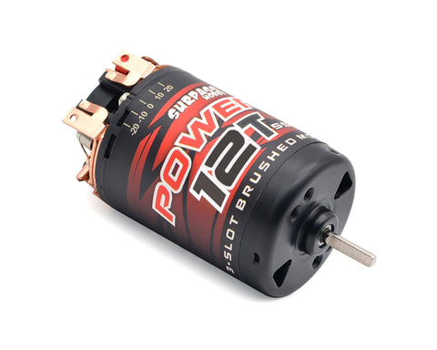 Surpass Hobby Crawler 550 Size 12T 3-Slot Stator Brush Motor for 1/10 RC