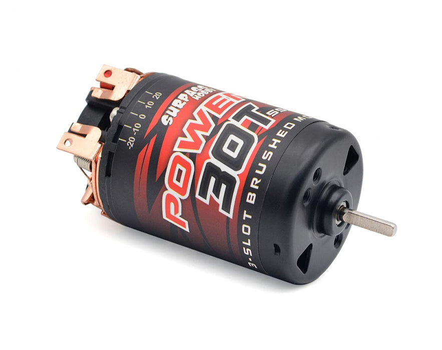 Surpass Hobby Crawler 550 Size 30T 3-Slot Stator Brush Motor for 1/10 RC