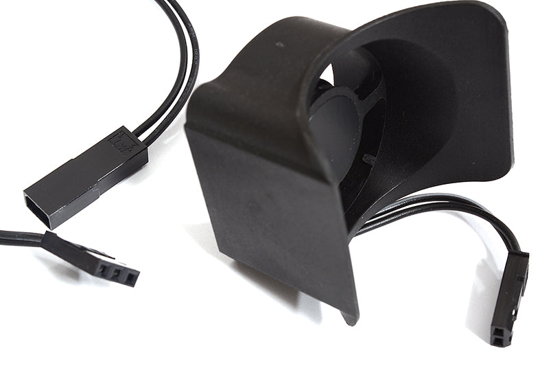 Air Scoop Shroud w/ High Speed Cooling Fan 30x30mm JST Plug 6V-8.4V 23,000rpm | TA05 RC Car Kit by 3Racing & Hop-up Parts | Advance M5 Kit by 3Racing | Cero