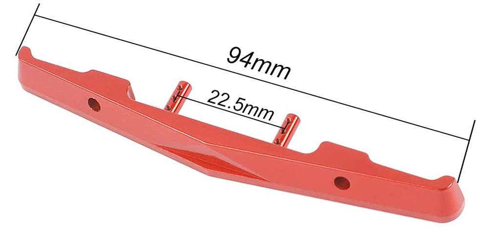 Metal Front Bumper for Axial C10 Type 1/24 SCX24 Rock Crawler