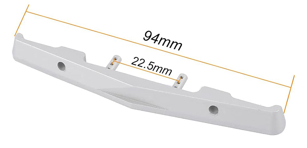 Metal Front Bumper for Axial C10 Type 1/24 SCX24 Rock Crawler