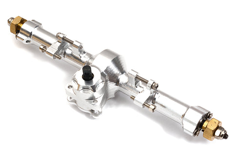 Billet Machined Alloy Complete Rear Axle for Axial 1/24 SCX24 Rock Crawler
