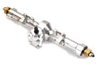 Billet Machined Alloy Complete Rear Axle for Axial 1/24 SCX24 Rock Crawler