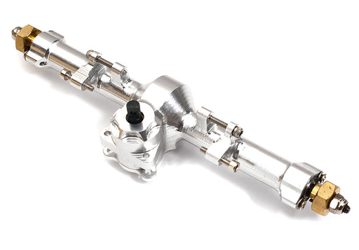 Billet Machined Alloy Complete Rear Axle for Axial 1/24 SCX24 Rock Crawler