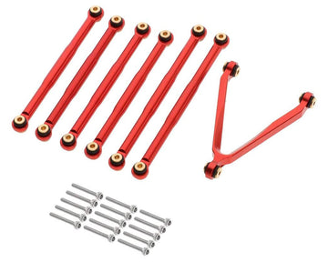 Billet Machined Alloy Linkage Set for Axial 1/24 SCX24 C10 B-17 Rock Crawler