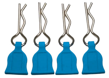 Plastic Easy Pulls (4) w/ Body Clips for 1/10 Scale