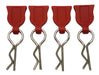 Plastic Easy Pulls (4) w/ Body Clips for 1/10 Scale