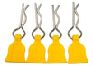 Plastic Easy Pulls (4) w/ Body Clips for 1/10 Scale