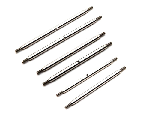Stainless Steel Suspension Linkages (6) for 1/10 RBX10 Ryft 4WD Rock Bouncer