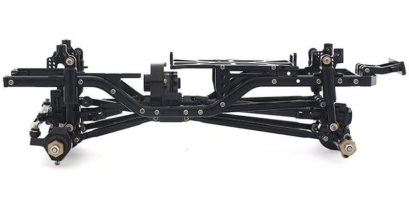Complete Alloy Conversion Kit w/ 133 Wheelbase for 1/24 SCX24 Deadbolt Crawler