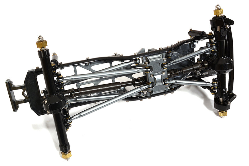 Complete Alloy Conversion Kit w/ 133 Wheelbase for 1/24 SCX24 Deadbolt Crawler