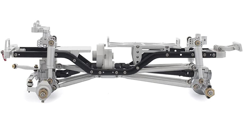 Complete Alloy Conversion Kit w/ 133 Wheelbase for 1/24 SCX24 Deadbolt Crawler