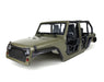 Realistic JC10 Hard Plastic Body Kit for 1/10 Scale Off-Road Crawler WB=313mm