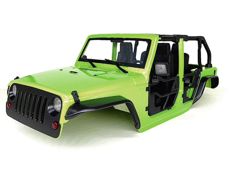 Realistic JC10 Hard Plastic Body Kit for 1/10 Scale Off-Road Crawler WB=313mm