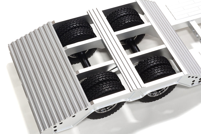Billet Machined Realistic Trailer Kit 425mm for Tamiya 1/14 Semi-Tractor Truck