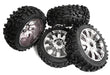 Tires, Wheels & Inserts TK52 Style w/ 17mm Hex for 1/8 Buggy Size 4pcs OD=120mm