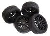 Tires, Wheels & Inserts TK58 Style w/ 17mm Hex for 1/8 Buggy Size 4pcs OD=102mm