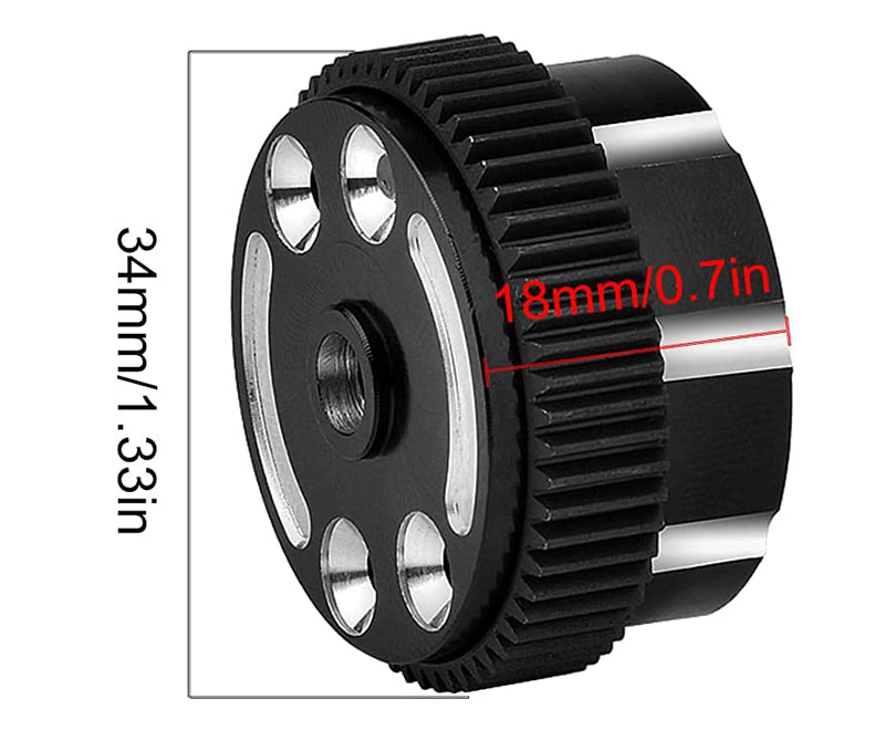 Alloy Differential Case Housings for Traxxas 1/10 Slash 2WD 2381X | Slash 2WD XL5 & VXL