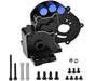 Black Alloy Gearbox Housing for 1/10 Slash 2WD, Stampede 2WD & Rustler 2WD