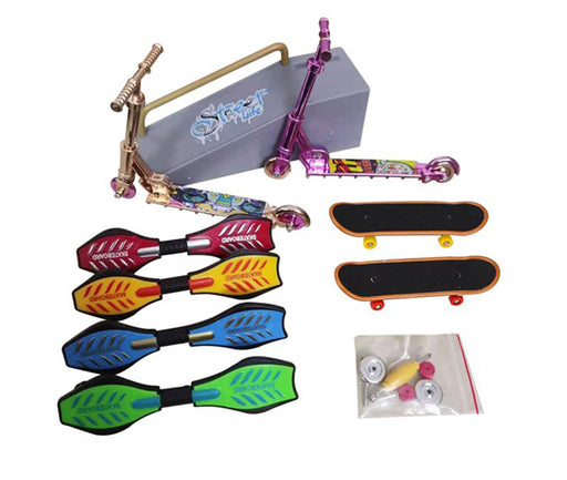Mini Fingerboards, Finger Skateboards, Scooter, Ramp & Accessories (Random)