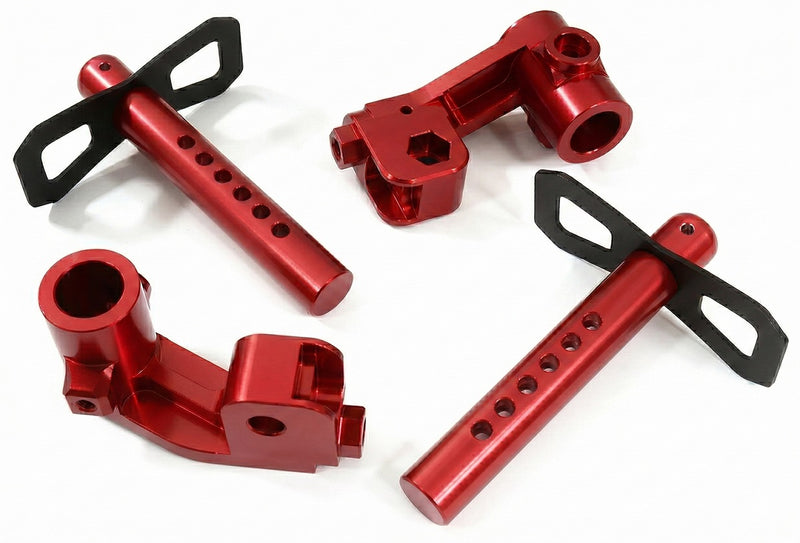Billet Machined Rear Body Posts w/ Mounts for Arrma 1/5 Kraton 4X4 8S BLX Truck