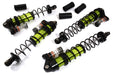 Green Billet Machined Piggyback Shock Upgrade for Arrma 1/10 Granite 4X4 3S BLX