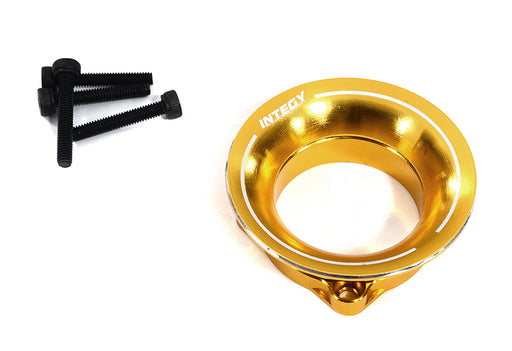 Aluminum Cold Air Intake Ram Funnel for 25x25mm Size Cooling Fan