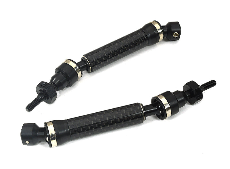 Front Universal Drive Shaft Set for 1/10 Slash 4X4 & Stampede 4X4, Carbon 6851X