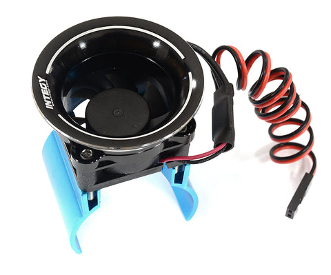 Thermo Controlled 30x30mm Fan w/ Intake Ram Funnel for 36mm Motor, 1/10 RC