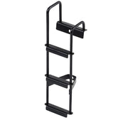 Stainless Steel Realistic Exterior Ladder Add-On for Tamiya 1/14 Tractor Truck