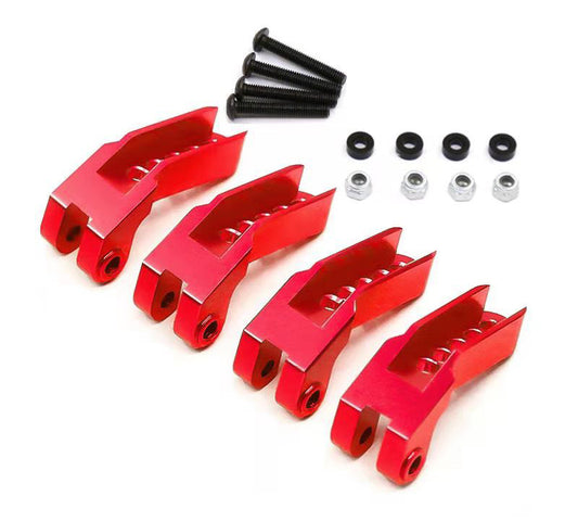 Alloy F&R Upper Shock Mount Lift Kit for Traxxas TRX-4 82024-4, 82056-4, 82066-4