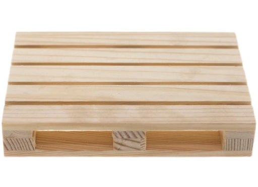Miniature 1/10 Scale Wooden Pallet Kit for Realistic RC Scene 120x80x21mm