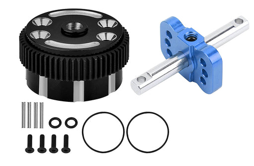 Alloy Spool Lock Differential & Housings w/ Gear for Traxxas 1/10 Slash 2WD