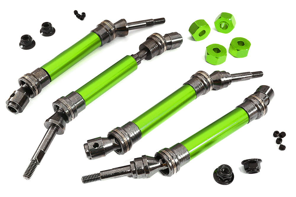 Alloy Front & Rear Universal Drive Shaft Set for Traxxas 1/10 Slash 4X4