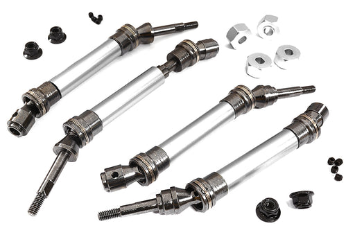 Alloy Front & Rear Universal Drive Shaft Set for Traxxas 1/10 Slash 4X4