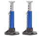 Adjustable Heights 61-88mm Model Jack Stands (2) for 1/10 Scale