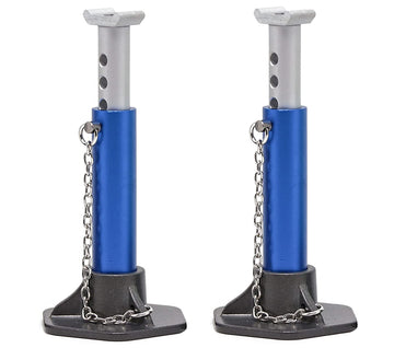 Adjustable Heights 61-88mm Model Jack Stands (2) for 1/10 Scale