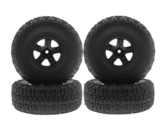 Composite Short Course 2.2/3.0 Size Wheel & Tire (4) (O.D.=119mm)