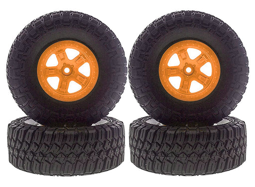 Composite Short Course 2.2/3.0 Size Wheel & Tire (4) (O.D.=120mm)