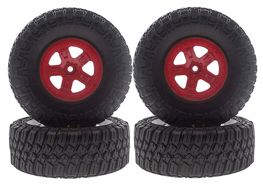 Composite Short Course 2.2/3.0 Size Wheel & Tire (4) (O.D.=120mm)