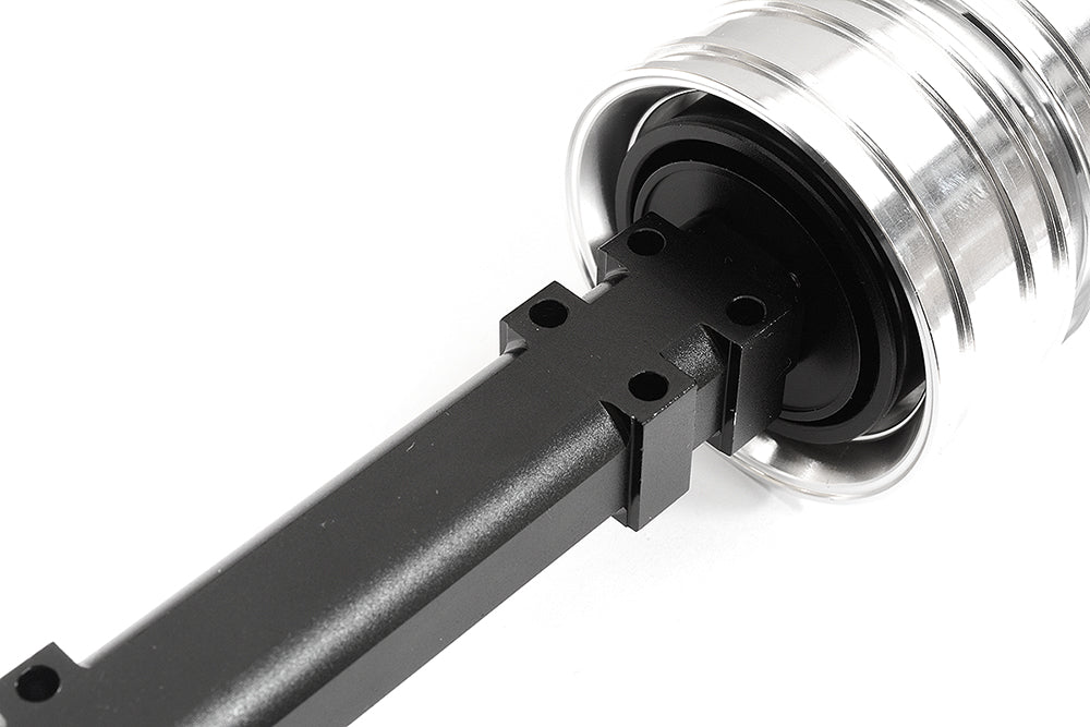 Billet Machined Straight Axle w/ Dually Wheels for 1/14 Semi-Tractor (W=182mm)