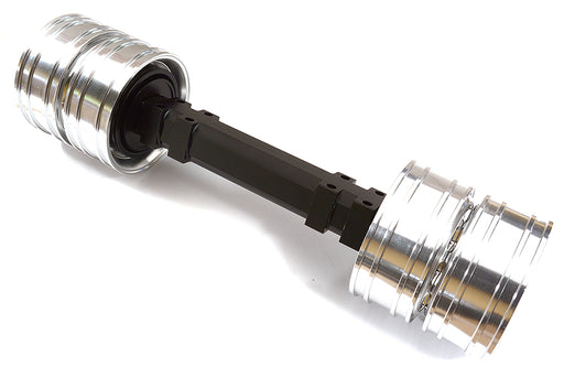 Billet Machined Straight Axle w/ Dually Wheels for 1/14 Semi-Tractor (W=182mm)