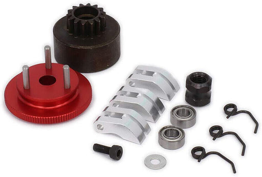 1/8 Nitro Flywheel, Clutch & 14T Clutch Bell Set for 21-28 Size Engine