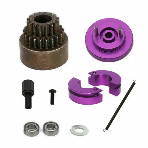 1/10 Nitro Flywheel, Clutch & 16/21T 2-Speed Clutch Bell Set